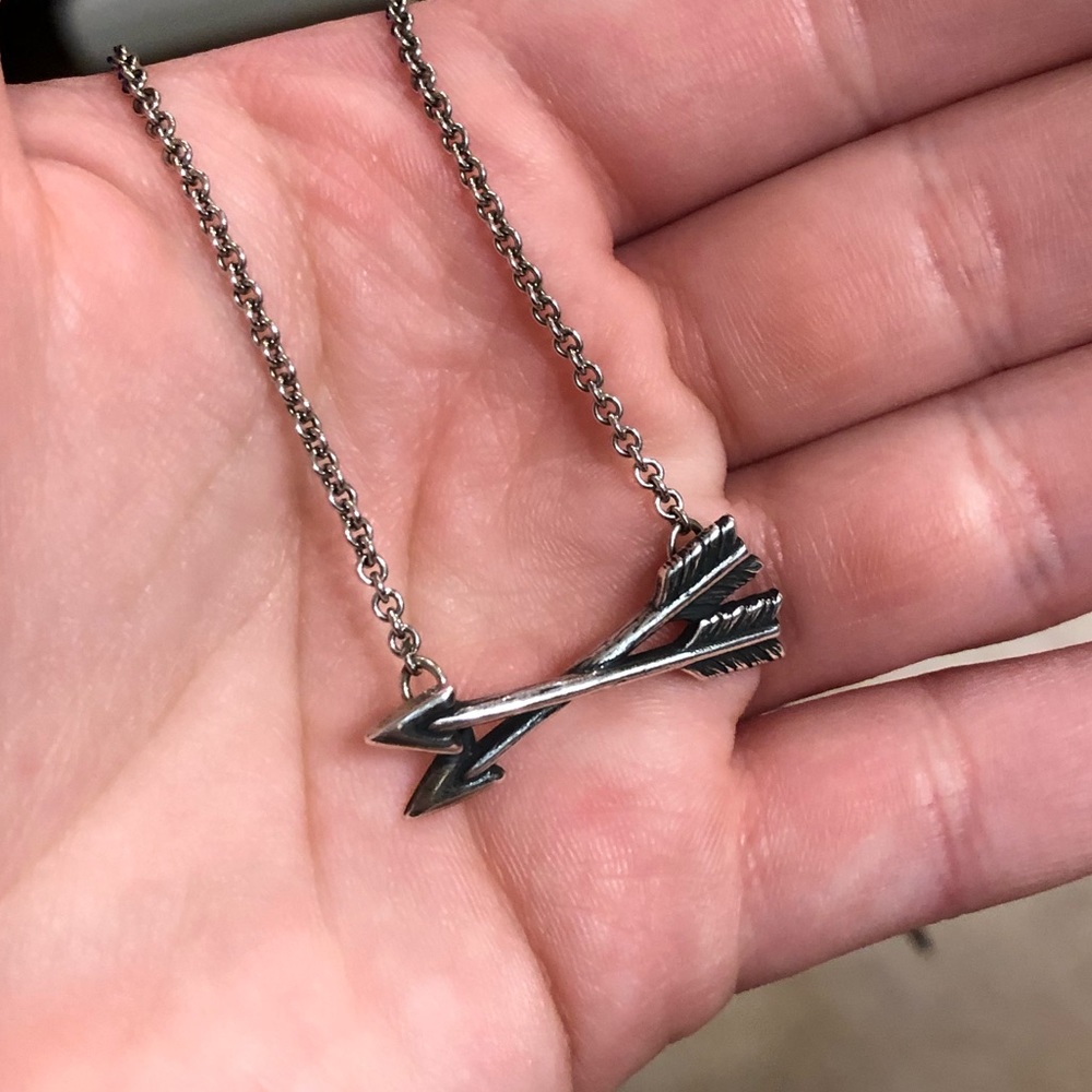 James Avery Crossed Paths Friendship Necklace